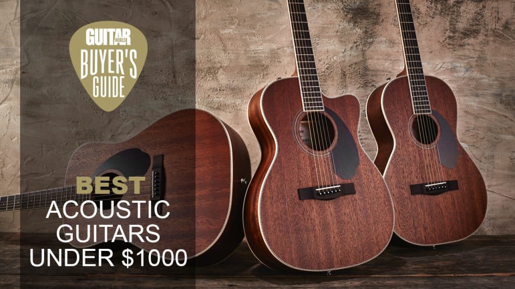 The Best Acoustic Electric Guitar Under $1000