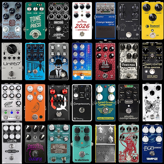 Top 5 Best Compression Pedals for Guitar Bestguitarunder 2024